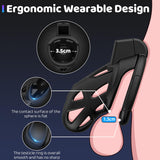 Yivans Male Chastity Device Cock Cage, Lightweight Chastity Cage Body-Safe Resin+ABS Penis Cage for Men with 3 Different Sizes R