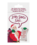 Sexy Santa Says Naughty Card Game