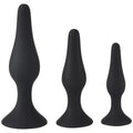 Sweet Vibrations - Anal Plug Adult Toy - Butt Plug Training Kit for Beginners and Advanced Users - Silicone Plug Set Butt Toy wi