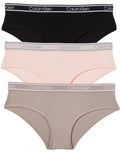 Calvin Klein Womens Hipster Underwear, 3-pack (US, Alpha, X-Large, Regular, Regular, Multi)