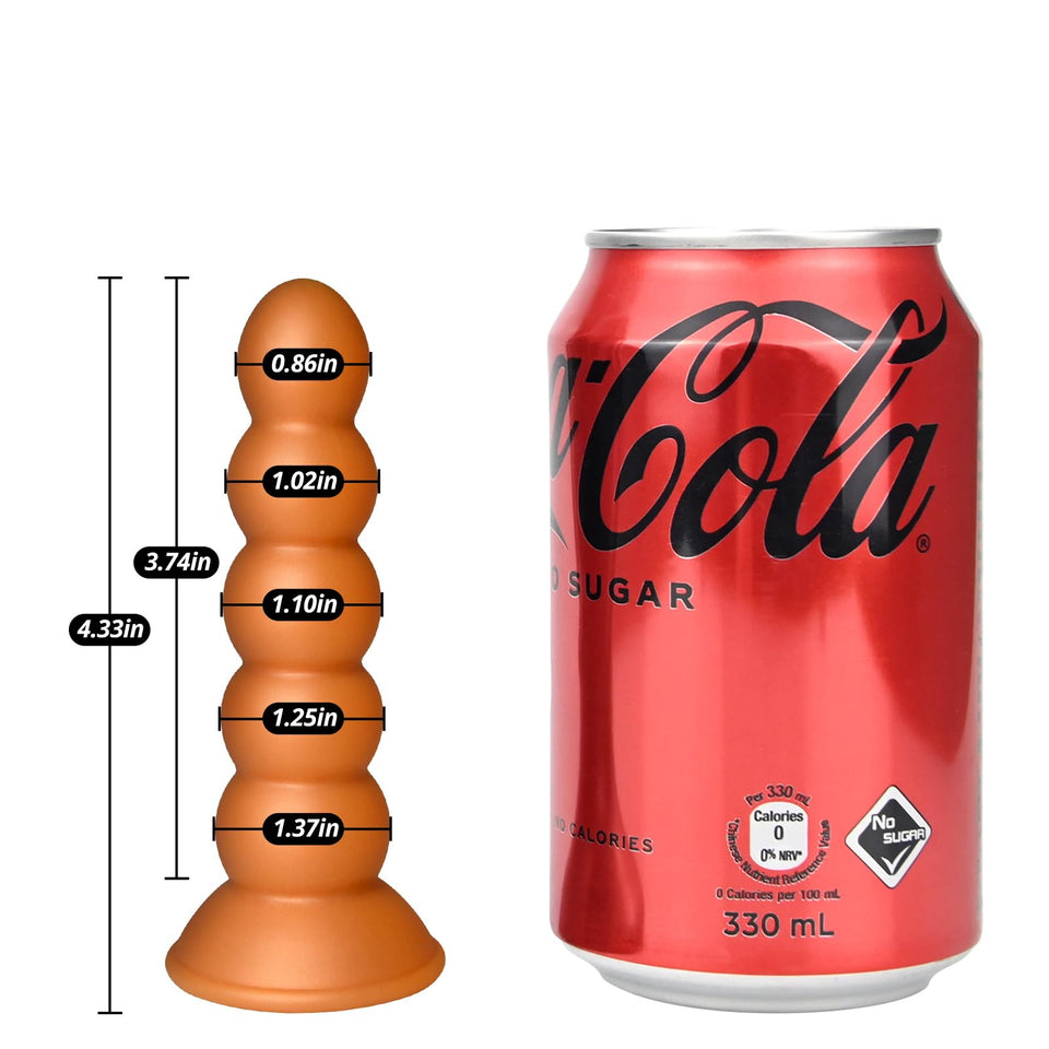 Small Butt Plug Anal Beads G-spot Dildo with Suction Cup Soft Liquid Silicone Prostate Massager Vaginal Stimulation Anal Sex Toy