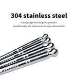 Urethral Sounds Dilator for Adult Training Smooth Double Head Penis Plug Sex Toys for 4 Different Size Metal Catheters Dilators