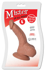 Curve Novelties Mister Up All Night Dildo, Caramel