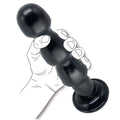 9.45''X2.24'' Anal Plug Butt Plug Sex Toy with Suction Cup Hands-Free Play 3 Balls Dildo
