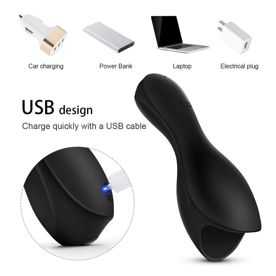 SEMOOX Urethral Sounds Dilator Male Vibrator Penis Training Masturbator Glans Trainer Stimulation Massager Men Sex Toy Urethral