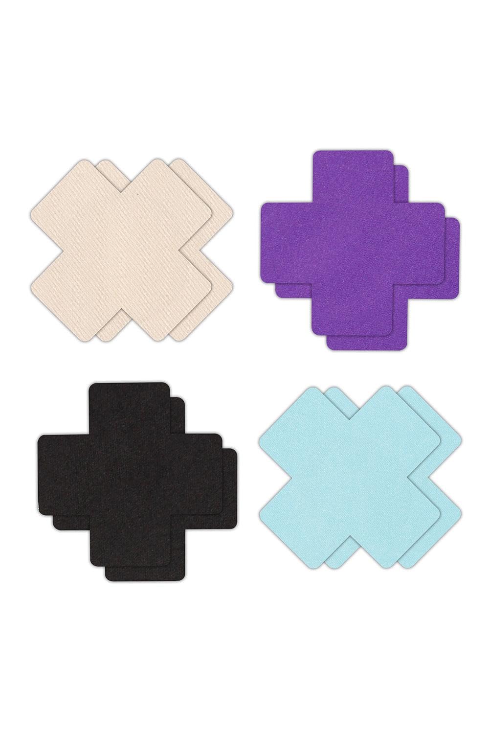 Pretty Pasties Cross I-Assorted 4Pk