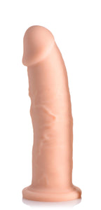 6 Inch Fleshstixxx Silicone Dildo W/O Balls - Vanilla