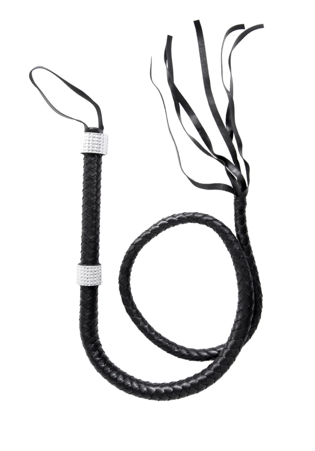 Rhinestone Handle Vixen Whip O