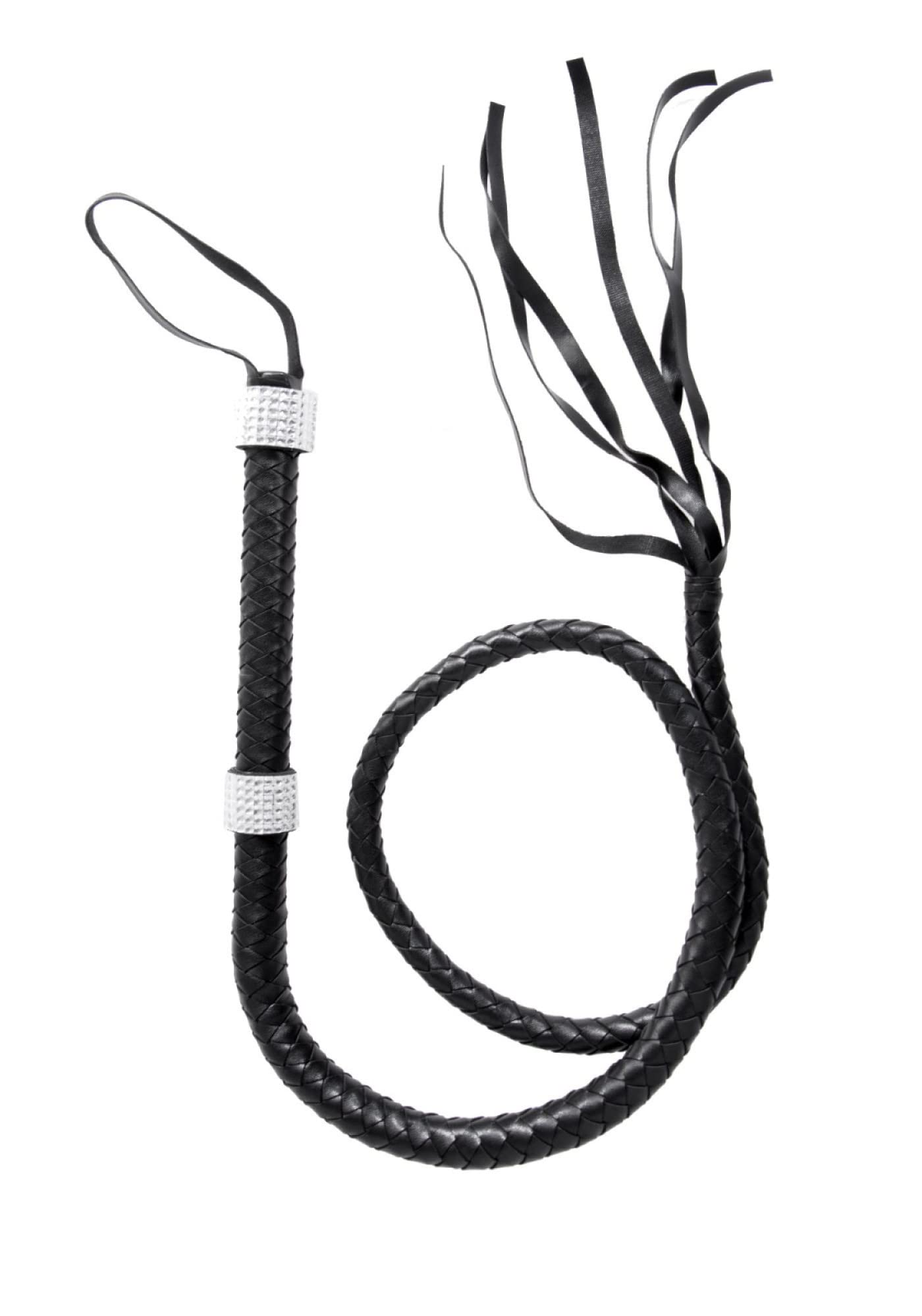 Rhinestone Handle Vixen Whip O