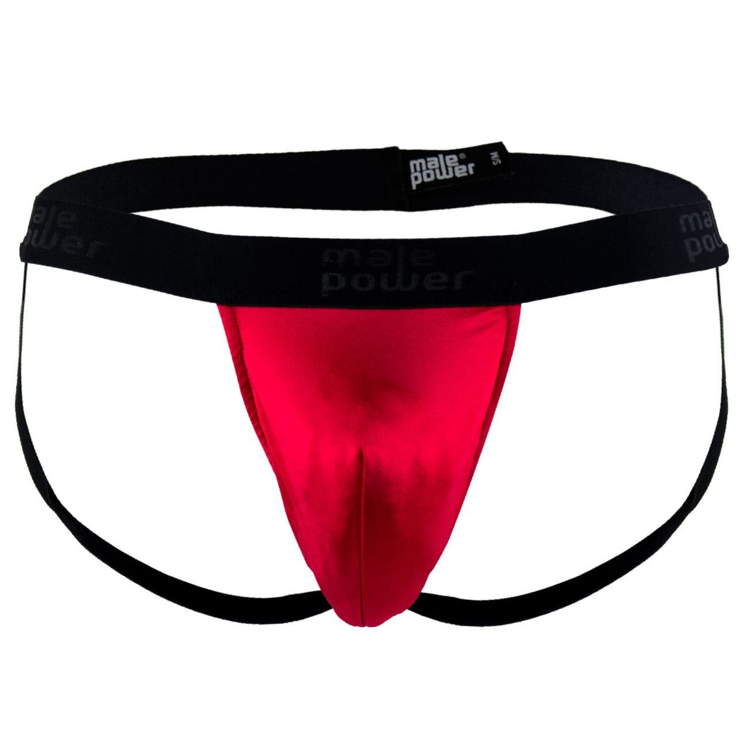 Jock Satin Lycra Red S/M