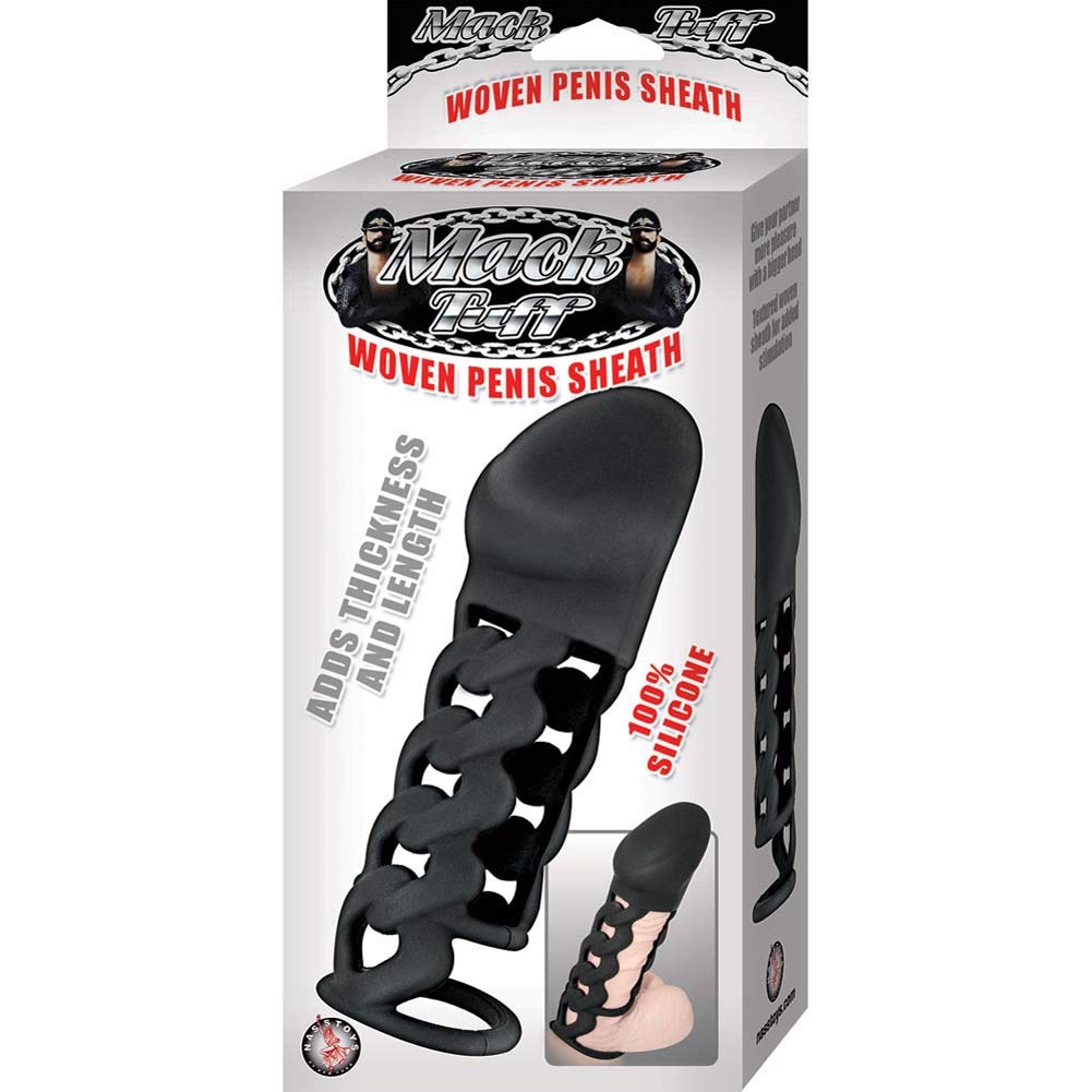 Nasstoys Mack Tuff Woven Penis Sheath, Black
