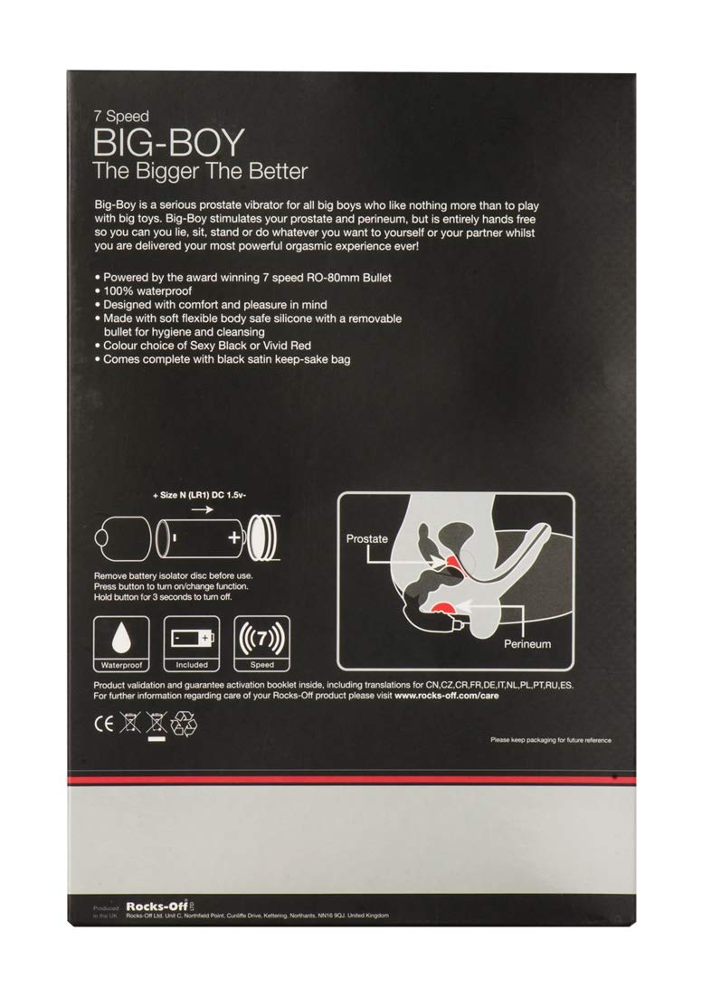 Rocks Off Big Boy 7, Black