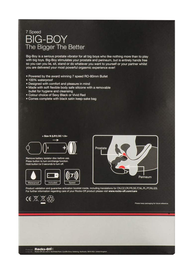 Rocks Off Big Boy 7, Black