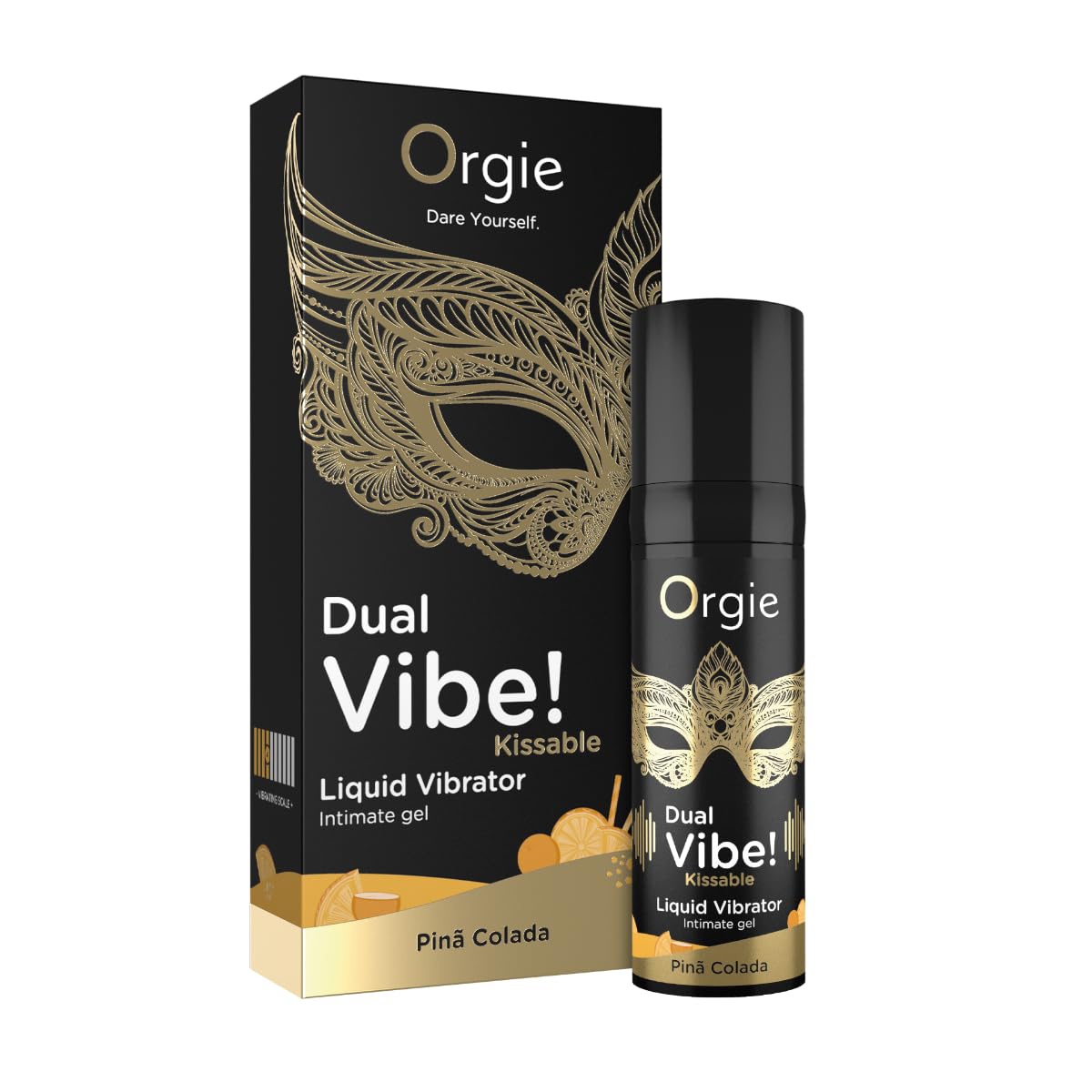 Orgie Dual Vibe! Intimate Arousal Gel-Pina Colada