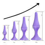Anal Plug Sex Toys,HISIONLEE 5PCS Sex Anal Toys Silicone Butt Plug Training Kit for Adult Sex Toys & Games Women Male and Beginn