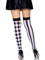 Harlequin Thigh Highs