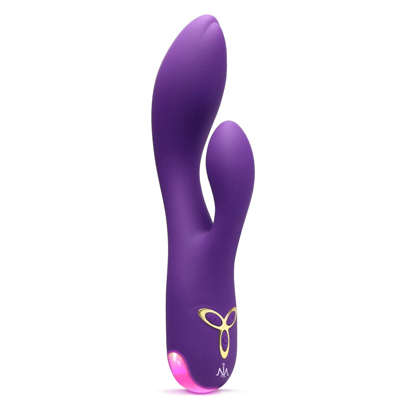 IMO Vibrating Rabbit G-spot Vibrator Vagina Clitoris Stimulation Dildo Massager - Upgraded Powerful Dual Motors with Magnetic Ch