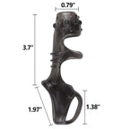 Reusable Penis Sleeve with Testicle Ring Covered by Granules, Flexible Condom Male Cock Extender Enlarger G-Spot Stimulation Sex