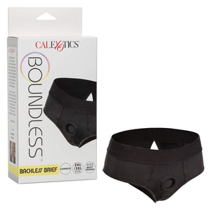 (WD) BOUNDLESS BACKLESS BRIEF 3XL HARNESS BLACK