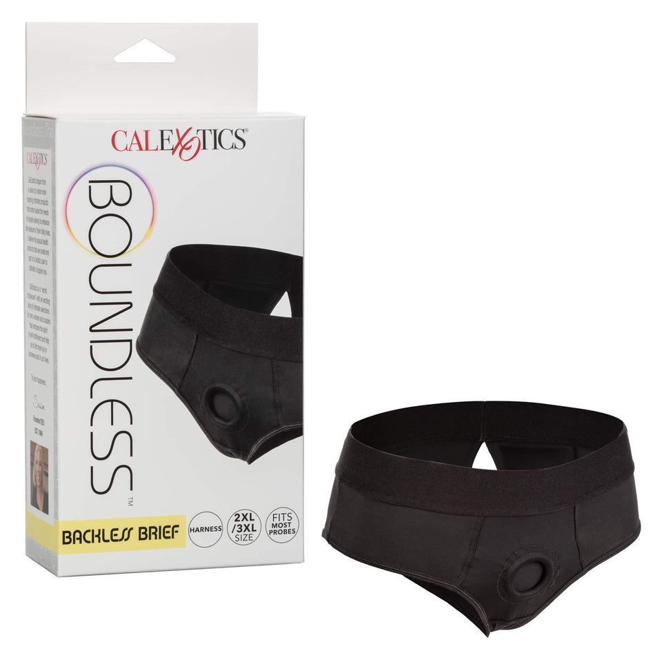 (WD) BOUNDLESS BACKLESS BRIEF 3XL HARNESS BLACK