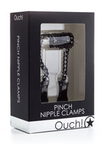 Ouch Pinch Nipple Clamps  Black
