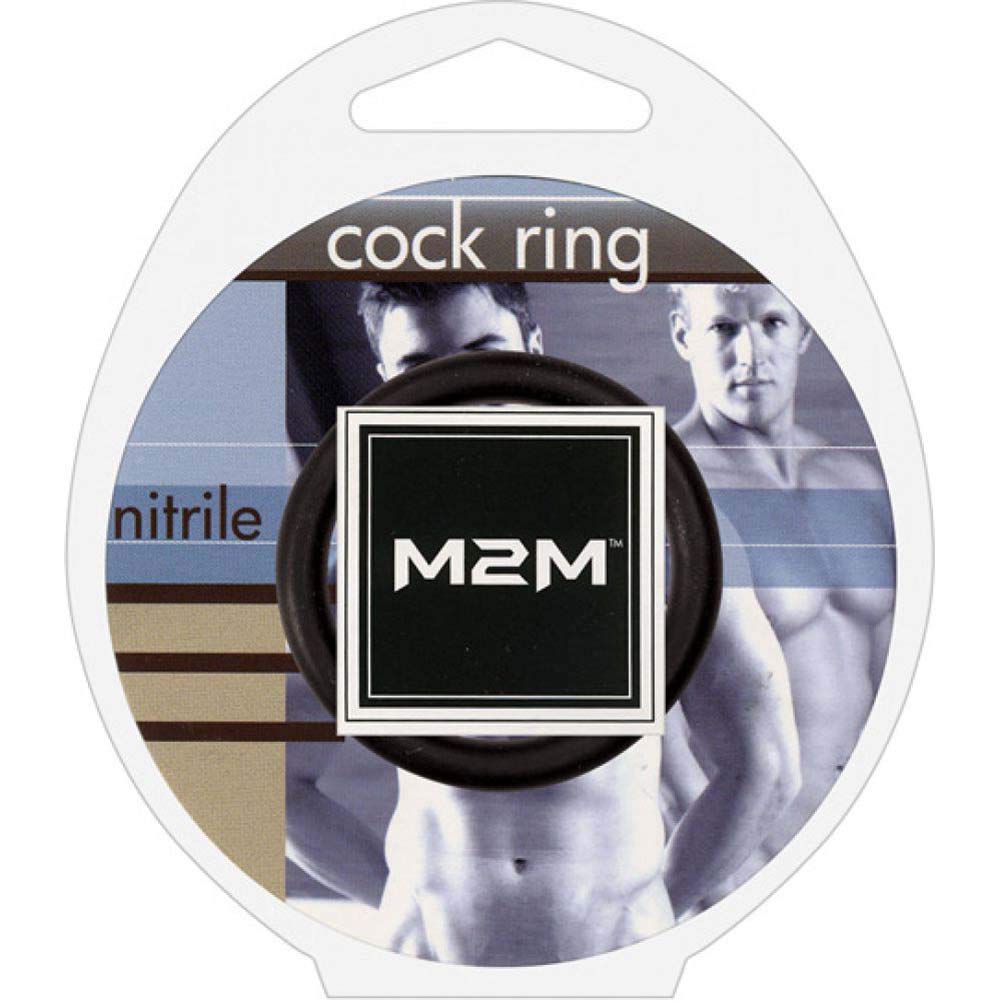 M2M Nitrile Cock Ring - 1.50'' Black