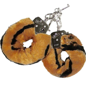 Golden Triangle 46014: Plush Love Cuffs Brown