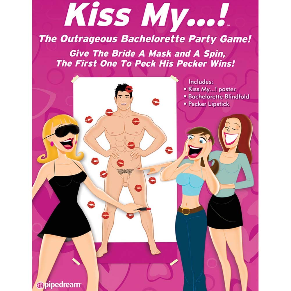 Pipedream Bachelorette Party Favors Kiss My