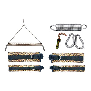 RZY Adult Sex Swing Set-360? Spinning Trapeze Fluffy Liner Super Soft Swing Kit Indoor Ceiling Swing with Steel Triangle and Spr