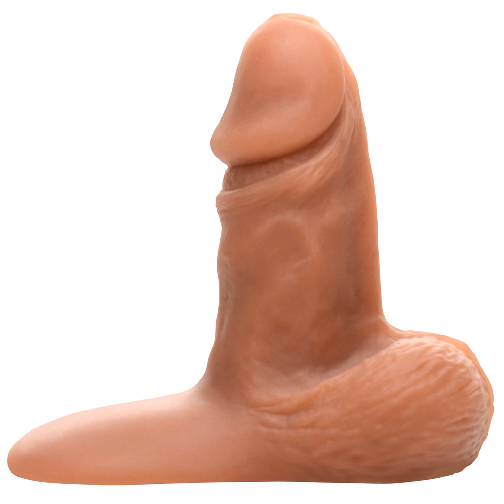 Strap U 3.6in Sili Packer Dildo Medium
