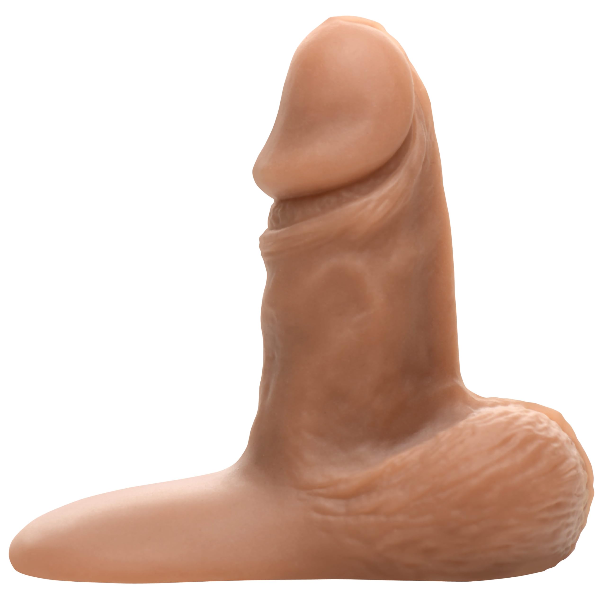 Strap U 3.6in Sili Packer Dildo Medium