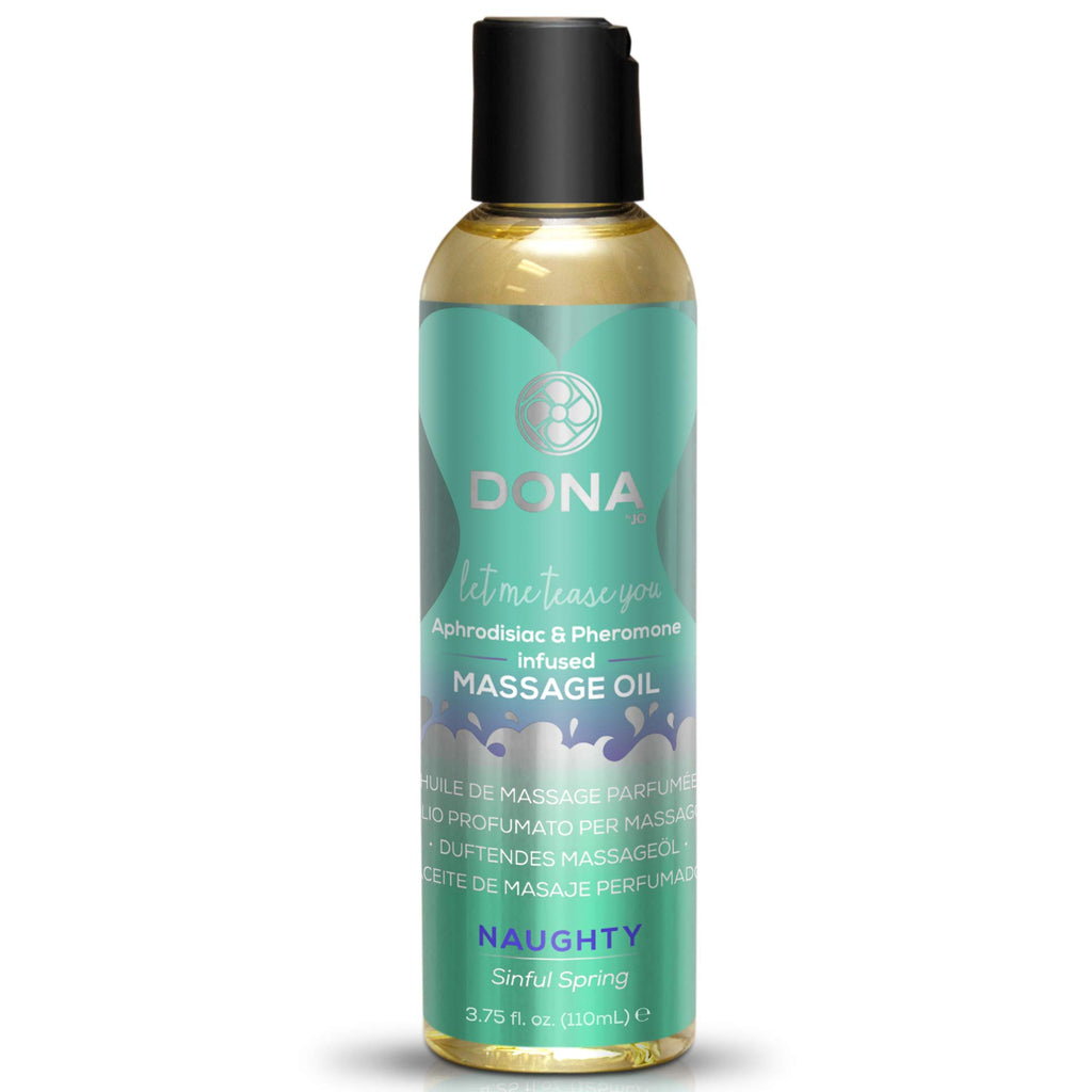 System Jo Dona Massage Oil Sinful Spring 3.75 Ounce