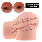 Lifesize Sex Doll Male Masturbator with Anal Vagina Sex Stroker Realistic Big Butt Torso Female Sex Dolls Pocket Pussy Ass Mastu
