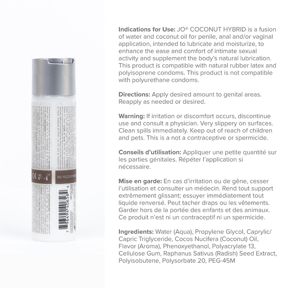 Jo Hybrid Silicone Free Original 4 Fl Oz