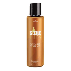 (D) Sizzle Lips Cinnamon Pastr Warming Gel 4.2 Oz