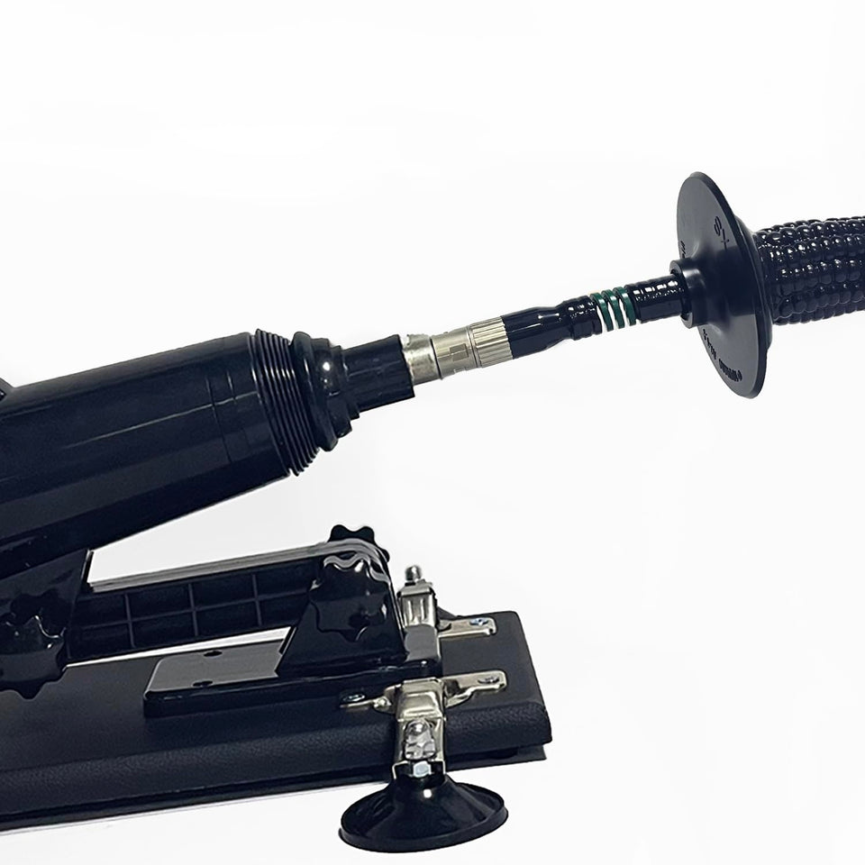 TenFruit 3XLR Connector to 3.86 '' Suction Cup with Spring 3 Prongs Sex Machine Attachment to Universal Dildo Masturbator Holder