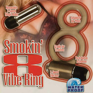 California Exotics Smokin' 8 Vibe Cock Ring