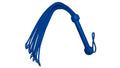 Generic Flogger Cat O Nine Braided 9 Tails Heavy Steel Studs Real Genuine Cow Hide Leather Floggers Valentine Day (Blue)