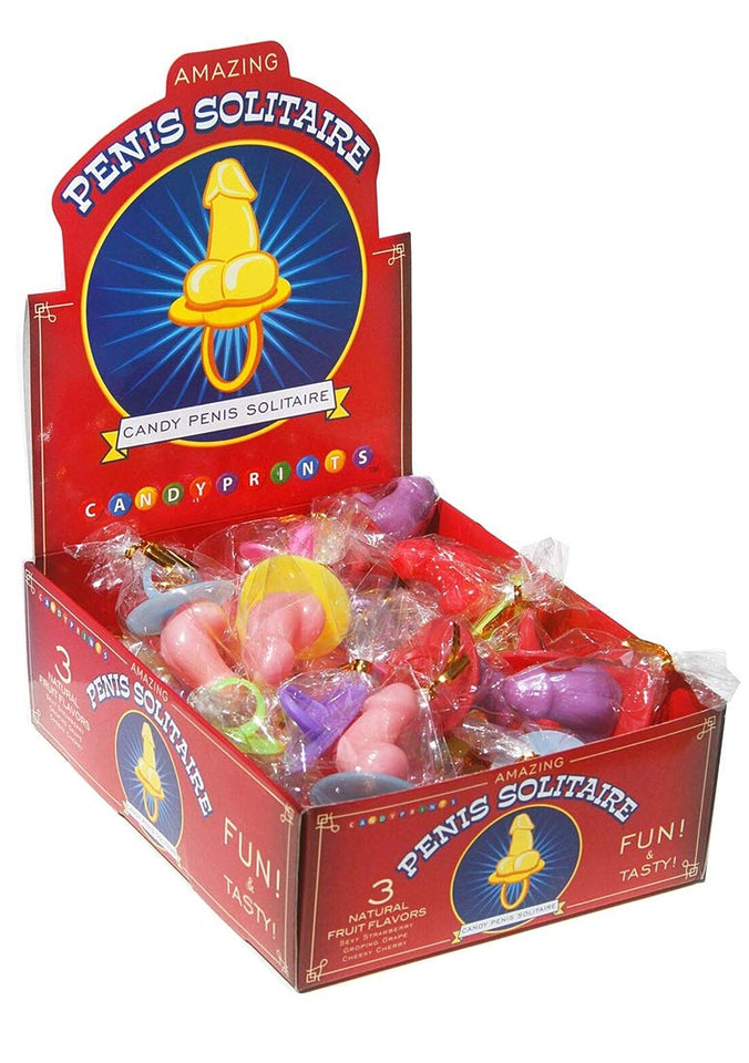 (WD) PENIS SOLITAIRE DISPLAY(3