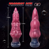 Gilingirl 7.87in Medium Tentacle Dildo Anal Plug,Silicone Butt Plug for Safe Penetration,Adult Anal Sex Toy Monster Dildo,Wearab