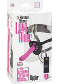 California Exotic Novelties 10-Function Silicone Love Rider Rippler, Pink