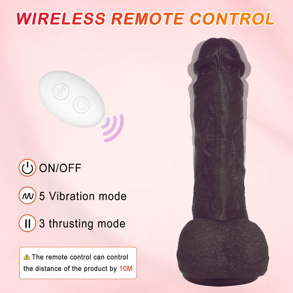 Adult Sex Toys Realistic Dildos, Thrusting Dildo Vibrator for Women, Penis G Spot Vagina Anal Stimulation with Different Vibrati