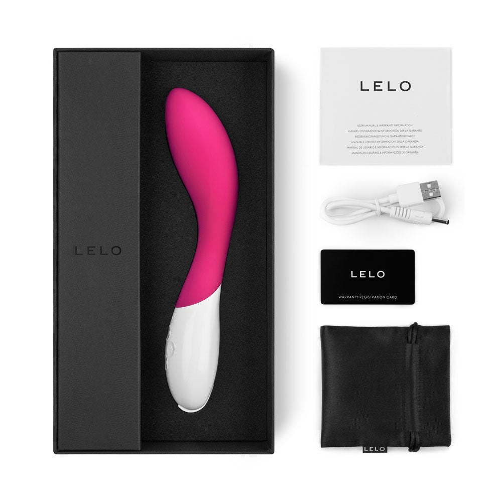 Lelo Mona 2 Powerful Vibrator For Women, Wireless G Spot Vibrator For Her, Female Vibrator For Deep Vibrating Massage G Spot Stimulator, Female Sex Toys Adult Toy G Spot Toy Silent Vibrator, Cerise