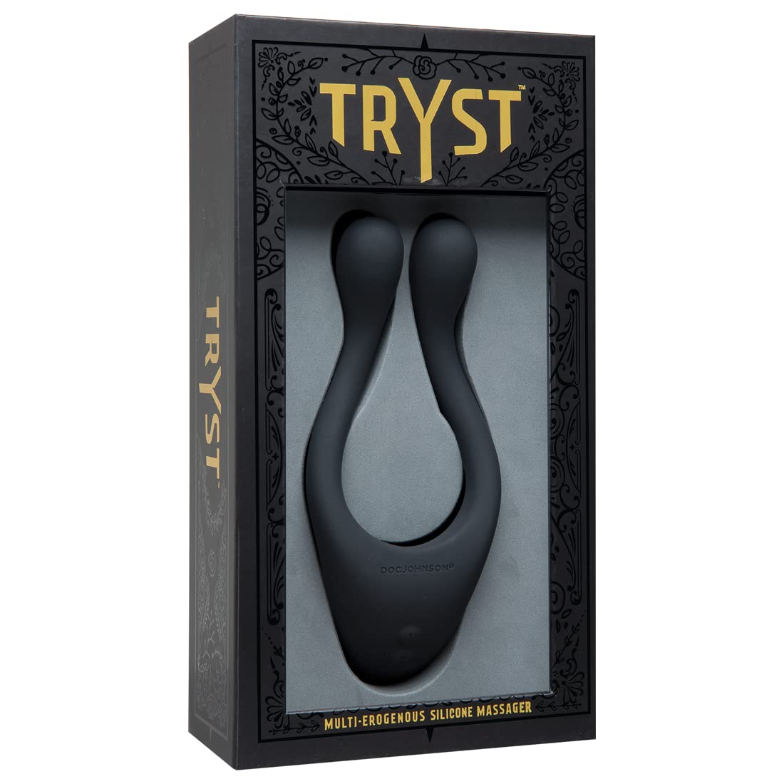 Doc Johnson Tryst Multi Erogenous Zone Massager     Black
