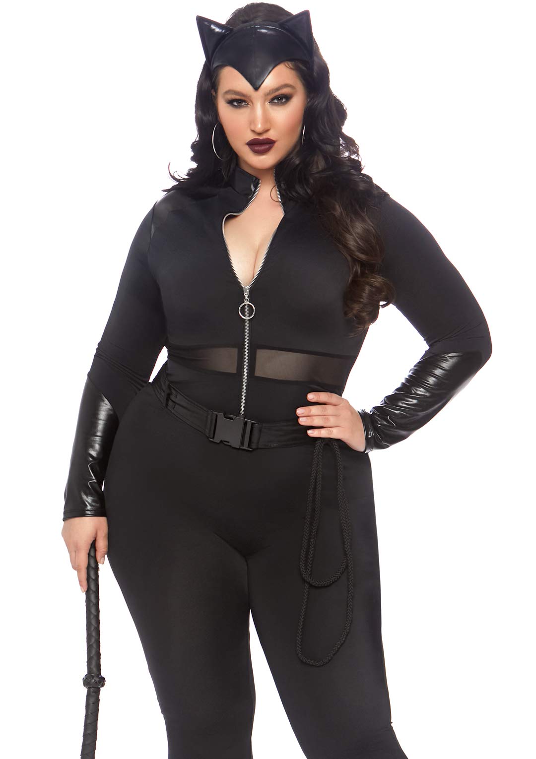 Leg Avenue 3 Pc Sultry Supervillain, Incl Black Color