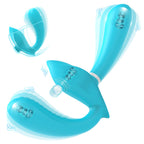 Double Dildo Lesbian Sex Toys, Strapless Strap-On Double Ended Sided Dildo with 10x10x10 Vibrations, Vibrating Strapon G Spot We