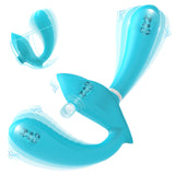 Double Dildo Lesbian Sex Toys, Strapless Strap-On Double Ended Sided Dildo with 10x10x10 Vibrations, Vibrating Strapon G Spot We