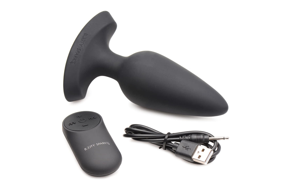 Booty Sparks Laser Heart Anal Plug Rc L