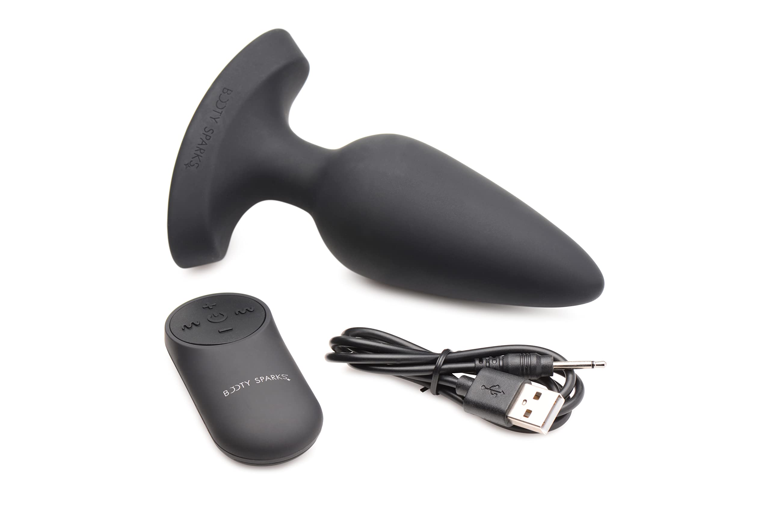 Booty Sparks Laser Heart Anal Plug Rc L
