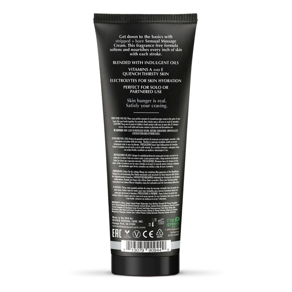 Sage And Sea Salt - Scented Sensual Massage Cream  - 4 Oz